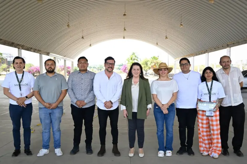 Se da a conocer el comienzo de la entrega de las placas de circulación que quedaron en regazo. Foto: Gobierno de Morelos