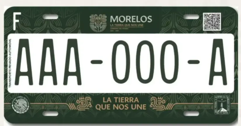 Haciendo el pago de tu refrendo vehicular podrás recoger tus placas de circulación. Foto: Gobierno de Morelos
