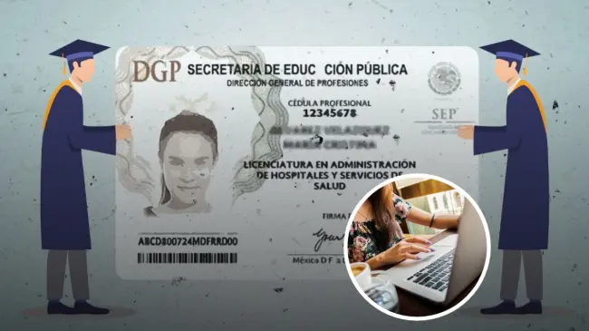 Cómo tramitar en linea la Cédula Profesional en linea Foto: Secretaria de Gobierno