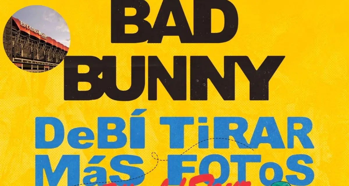 Conoce las fechas de los conciertos de Bad Bunny en CDMX este diciembre 2025. Foto: cortesía