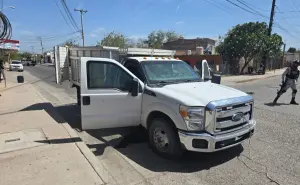 Decomisan camioneta con blindaje artesanal y cinco cartuchos de 7.62 × 51 mm en Guamúchil