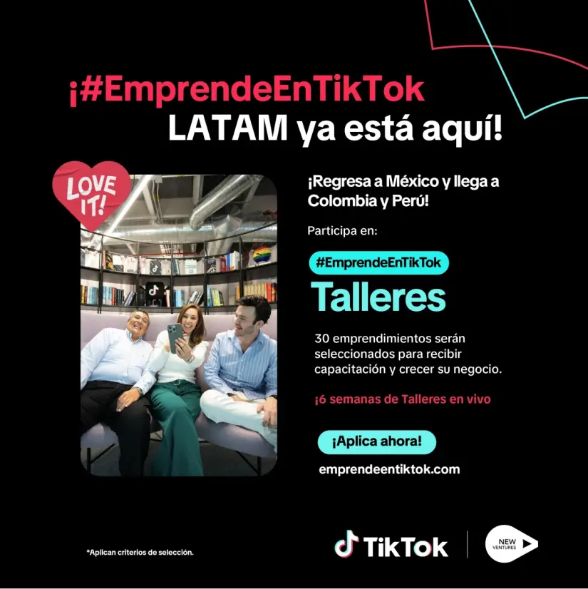 Emprende en TikTok: ¿Cómo ganar hasta 25 mil dólares para tu negocio?