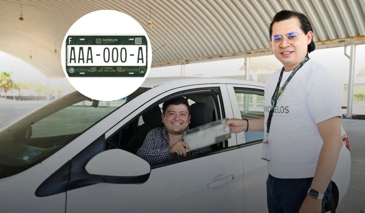 Entrega de 48 mil placas de circulación en Morelos