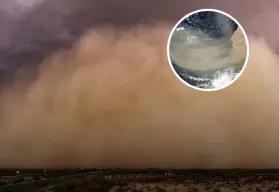 ¿Qué es el polvo del Sahara? Este fenómeno climático que llego a México