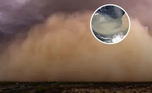 ¿Qué es el polvo del Sahara? Este fenómeno climático que llego a México