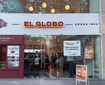 Así es la nueva imagen de la famosa pastelería El Globo en la CDMX
