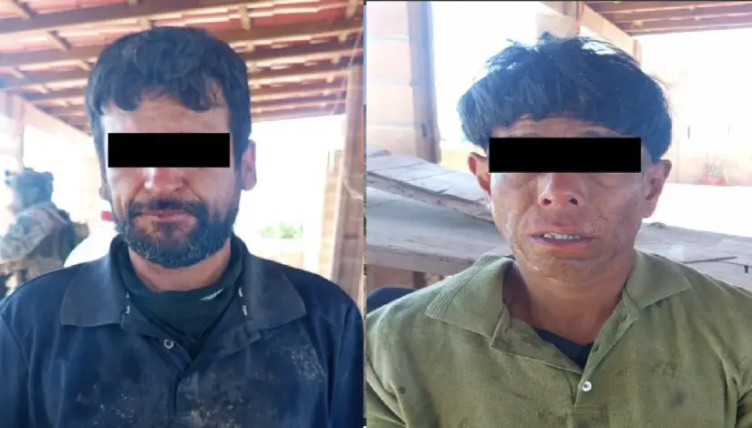Dos hombres detenidos con armas en Navolato