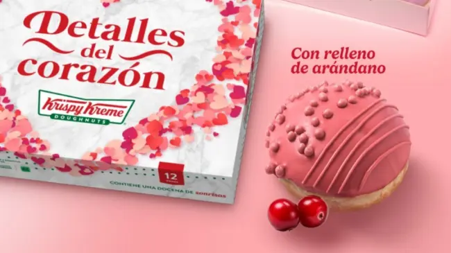 La Dona Mamá es un festín de sabores que evocan la dulzura de mamá. Imagen: Krispy Kreme México
