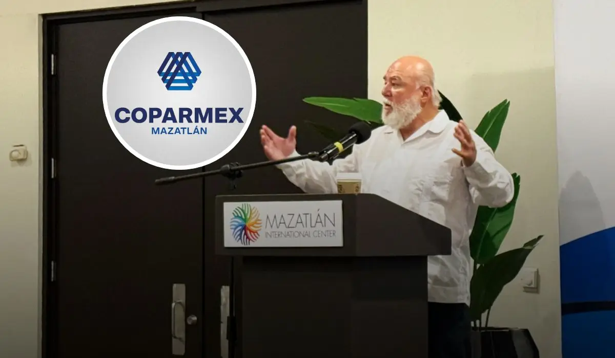 Palabras duras y firmes para el gobierno de Sinaloa. Foto: Facebook Coparmex Mazatlán