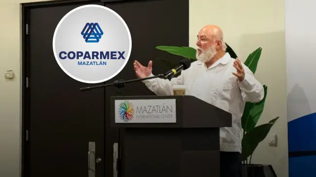 Palabras duras y firmes para el gobierno de Sinaloa. Foto: Facebook Coparmex Mazatlán