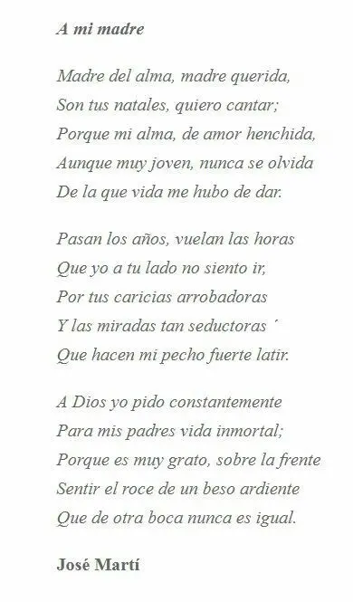 Poema del Día de las Madres