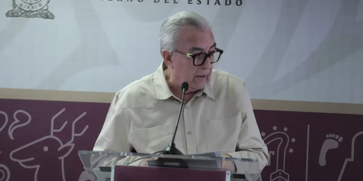 Rubén Rocha Moya, gobernador de Sinaloa.
