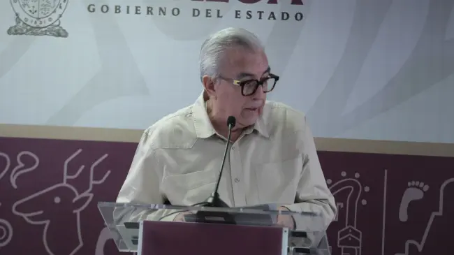 Rubén Rocha Moya, gobernador de Sinaloa.