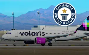 Volaris pasa a la historia como la primera aerolínea en obtener un Récord Guinness