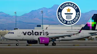 Volaris pasa a la historia como la primera aerolínea en obtener un Récord Guinness