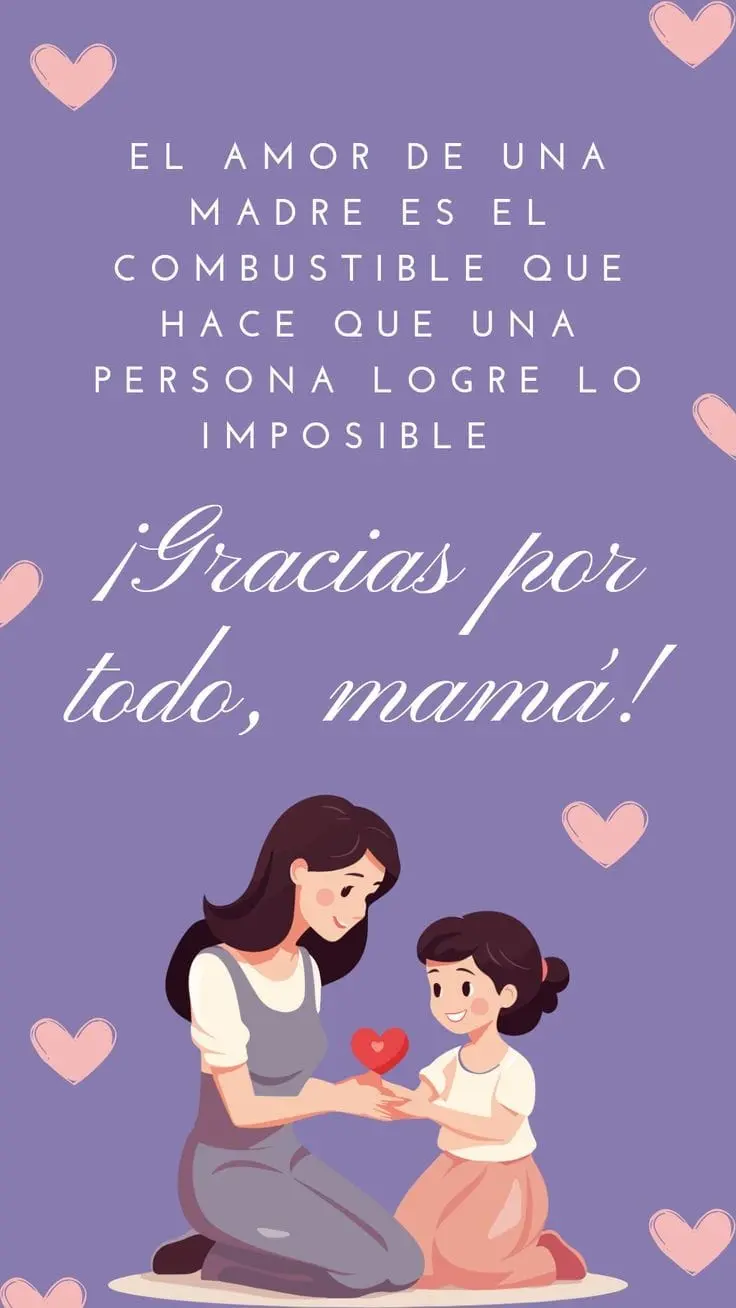 Felicita a las mamás en su día. Foto: Pinterest