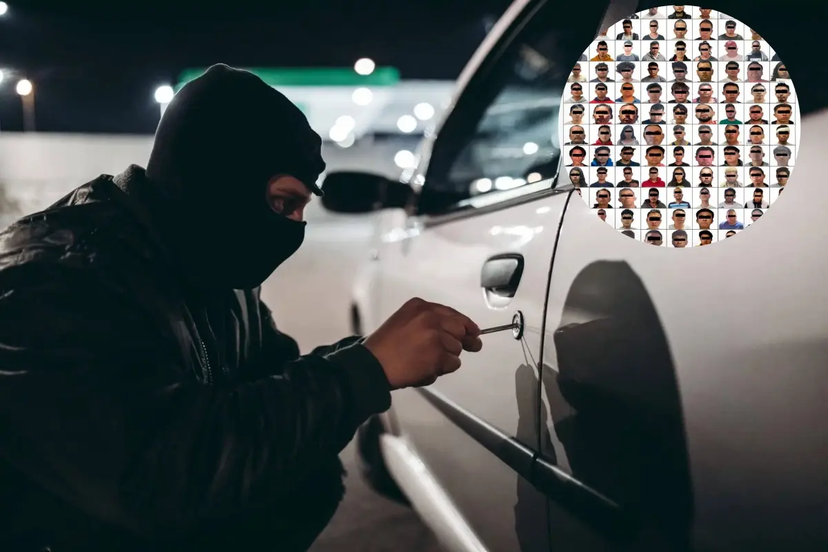 Los detenidos están presuntamente relacionados con 7 bandas delictivas dedicadas al robo de autos. Edición de foto: TBN