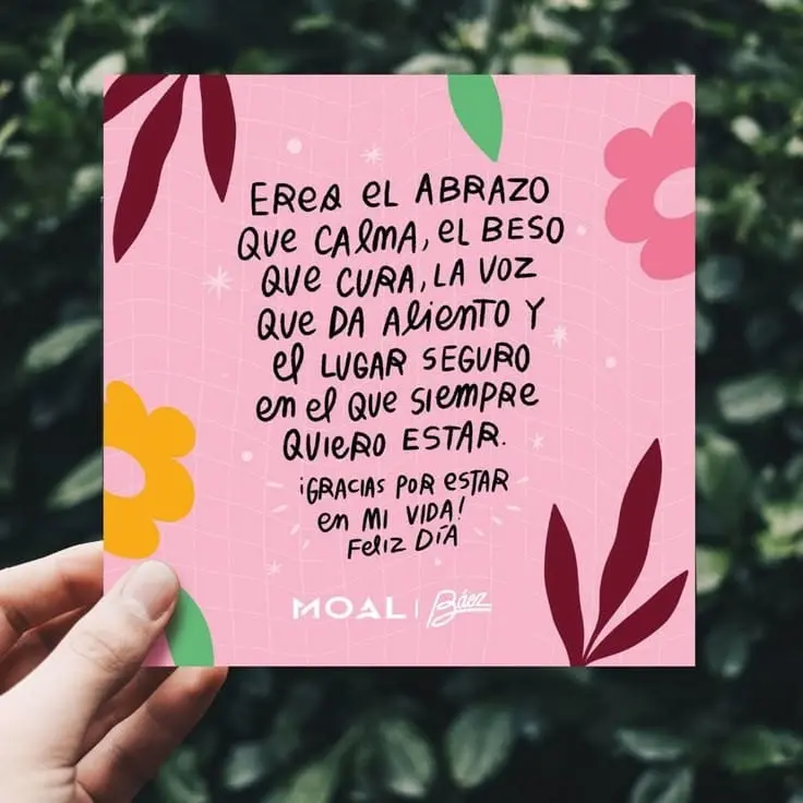 Felicita a las mamás en su día. Foto: Pinterest