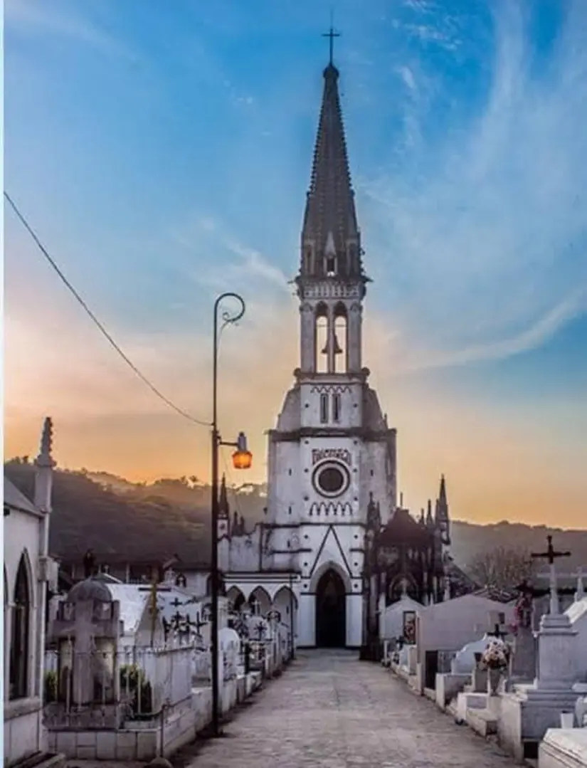 Iglesia de los jarritos en Cuetzalan, Puebla. Foto: Cortesía