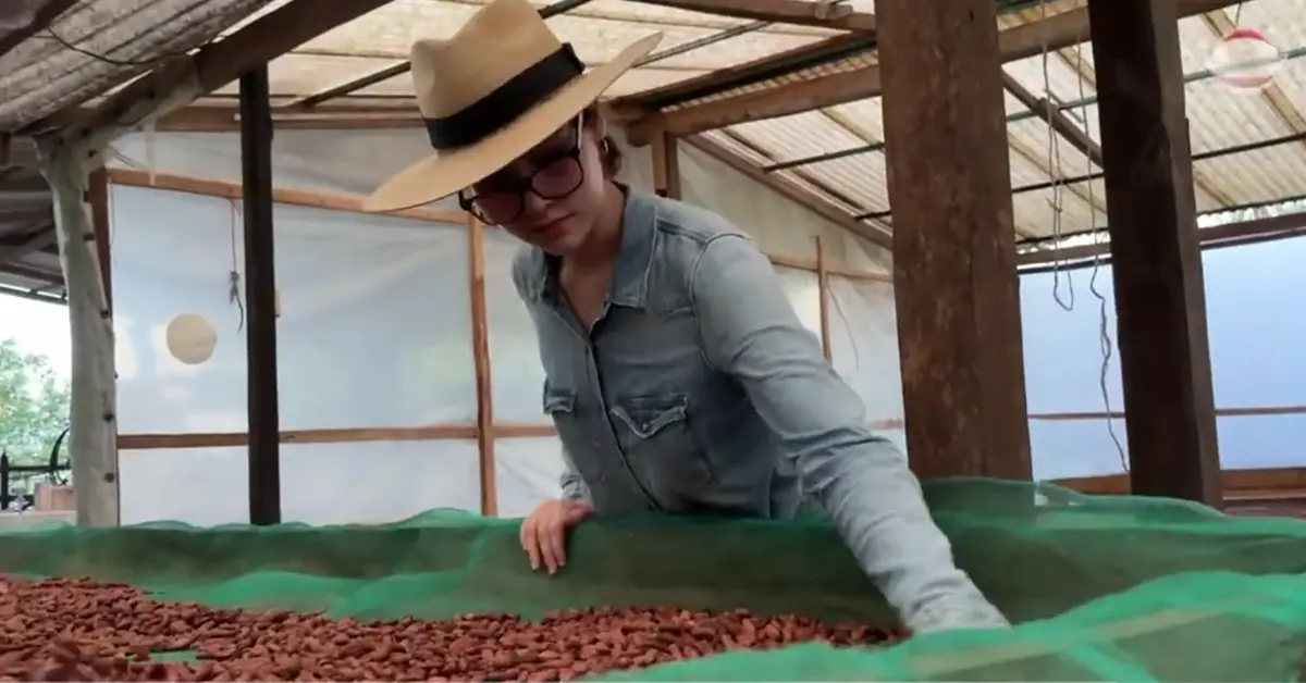 Andrea Vila, chiapaneca de 16 años, la catadora de cacao más joven del mundo