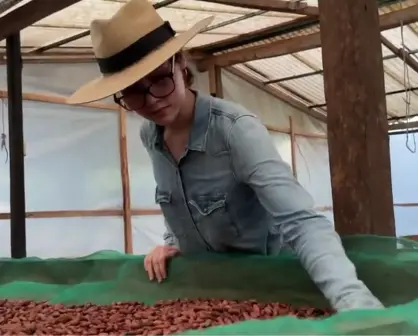 Andrea Vila, chiapaneca de 16 años, la catadora de cacao más joven del mundo
