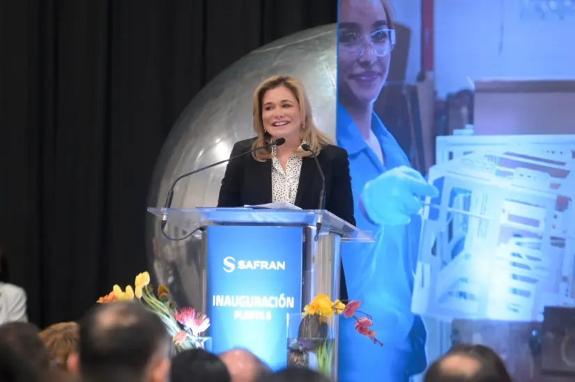 Se inaugura la Planta 6 de Safran en Chihuahua. Foto: Gobierno de Chihuahua.