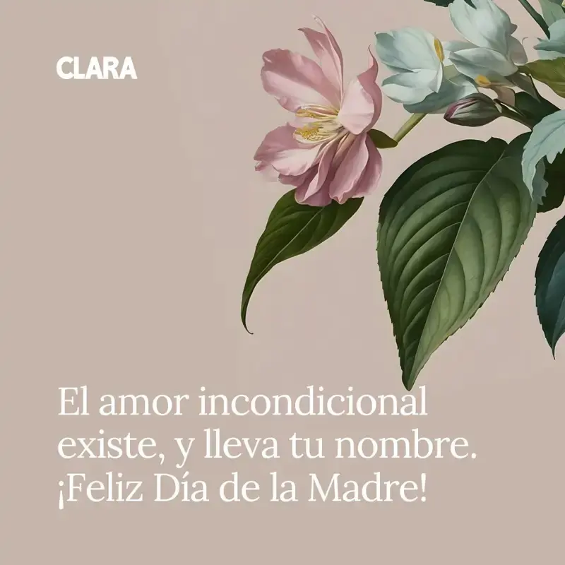 Dile Feliz Día de la Madre a la persona más increíble del mundo. Foto: Clara