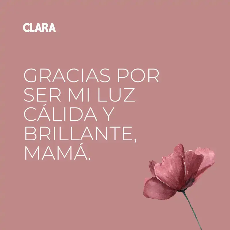Porque mama es especial, sorpréndela este 10 de mayo con estas increíbles frases. Foto: Clara.