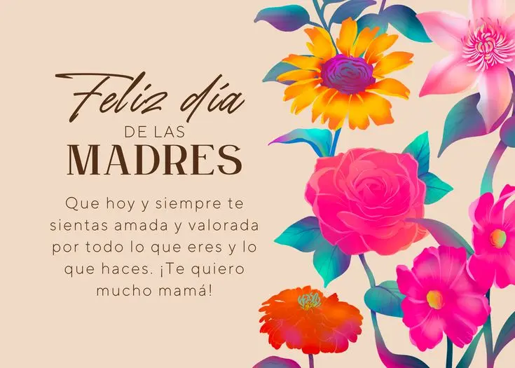 No te olvides de mandar un mensaje bonito este Día de las Madres. Foto: Pinterest. No te olvides de mandar un mensaje bonito este Día de las Madres. Foto: Pinterest.