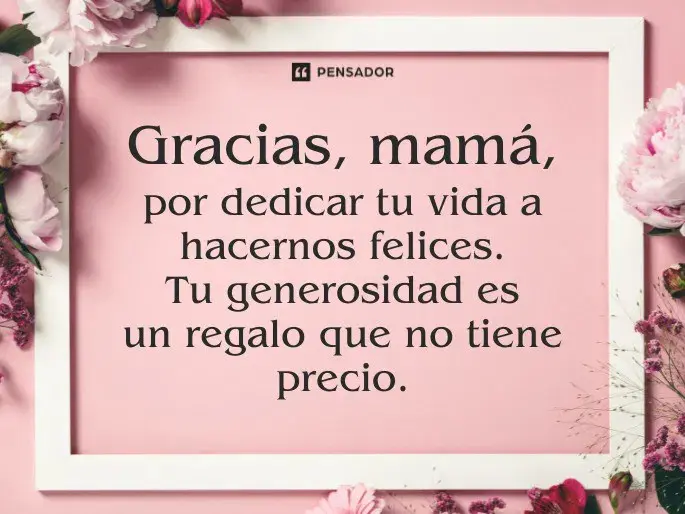 Mamá hay una sola. Dedícale una frase en el Día de las madres y demuéstrale lo mucho que la quieres. Foto:cortesía.