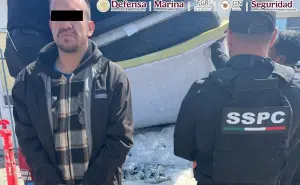 En Baja California detienen a un hombre que transportaba 200 kilos de metanfetamina en colchones