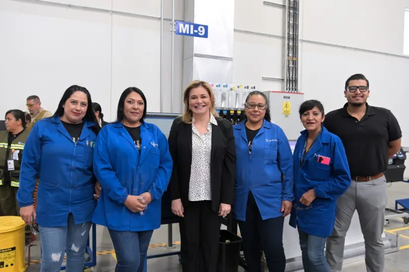 En Chihuahua se encuentra el 60% del personal de la compañía en México. Foto: Gobierno de Chihuahua.