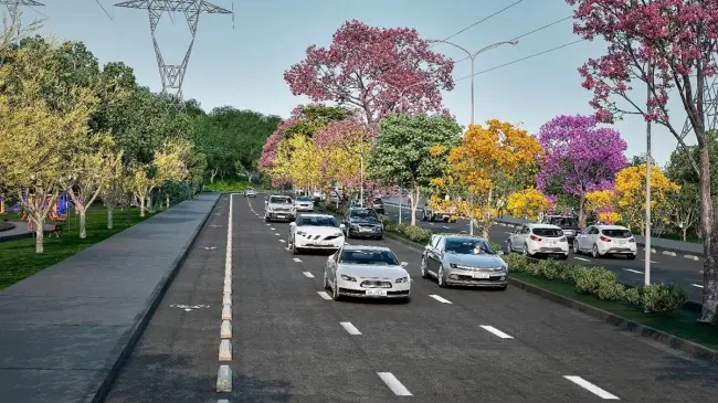 La obra busca mejorar la conectividad urbana y beneficiar a más de 1 millón de personas en Culiacán. Imagen: Cortesía