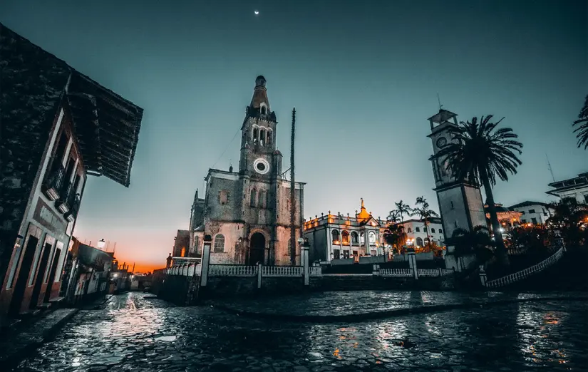 Parroquia de San Francisco de Asís en Cuetzalan, Puebla. Foto: visitpuebla.mx
