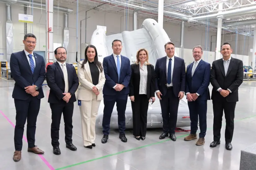 Safran Aerosystems cuenta con el total apoyo del Gobierno. Foto: Gobierno de Chihuahua.