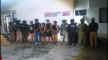 Semar y fuerzas federales salvan a cinco migrantes en Tapachula