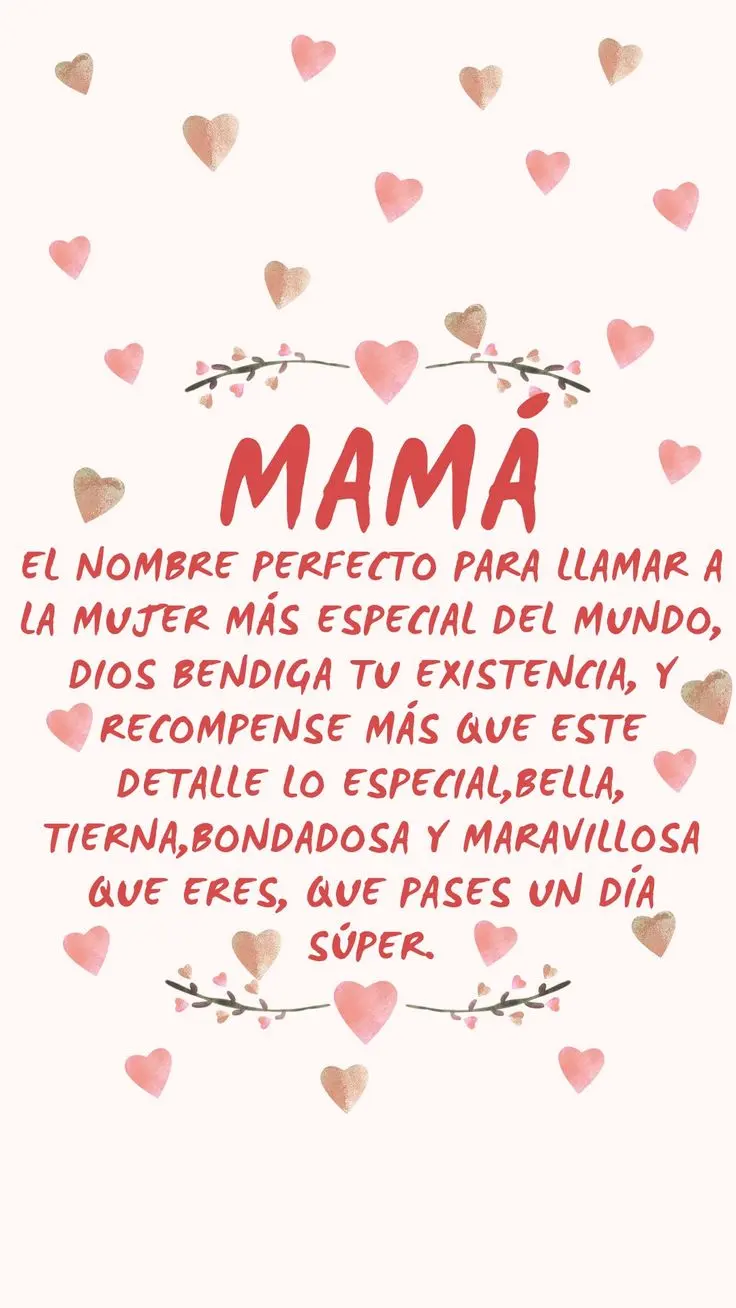 Tarjeta del Día de las Madres