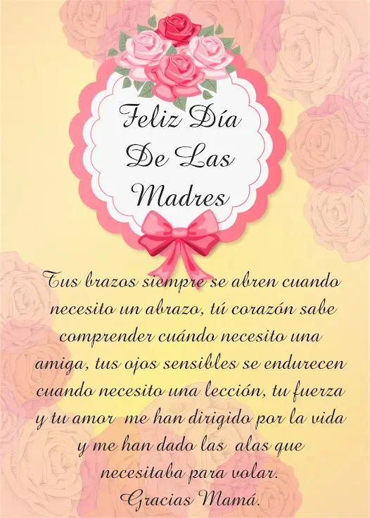 Tarjeta del Día de las Madres