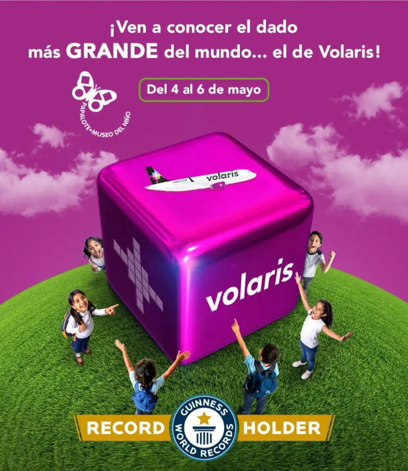 Vive una aventura Volaris con Aventurate Volaris. Foto: Cortesía.