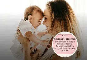 Felicita a mamá en este día de las madres con estas frases cortas
