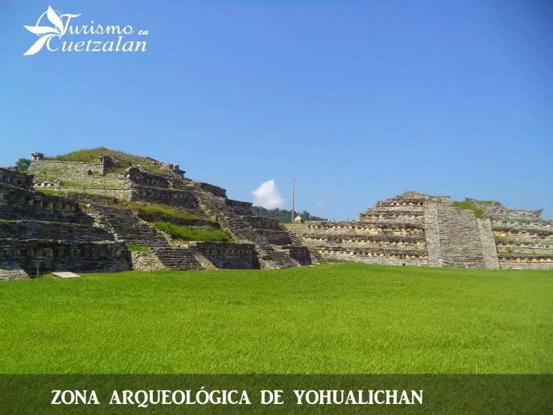 Zona arqueológica Yohualichan en Cuetzalan, Puebla. Foto: turismoencuetzalan.com