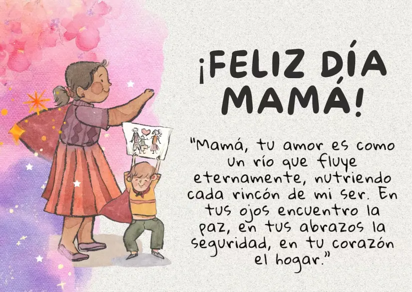 En este Día de las Madres, comparte frases graciosas y divertidas con tu progenitora y pasen un momento lleno de alegría. Foto: Cortesía.