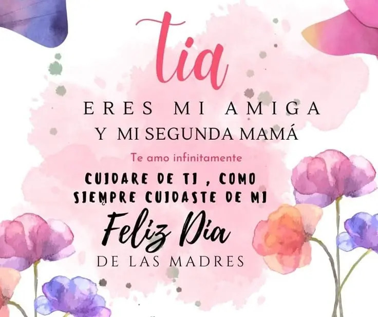 Feliz Día de las Madres a todas las tías. Foto: Pinterest Feliz Día de las Madres a todas las tías. Foto: Pinterest.