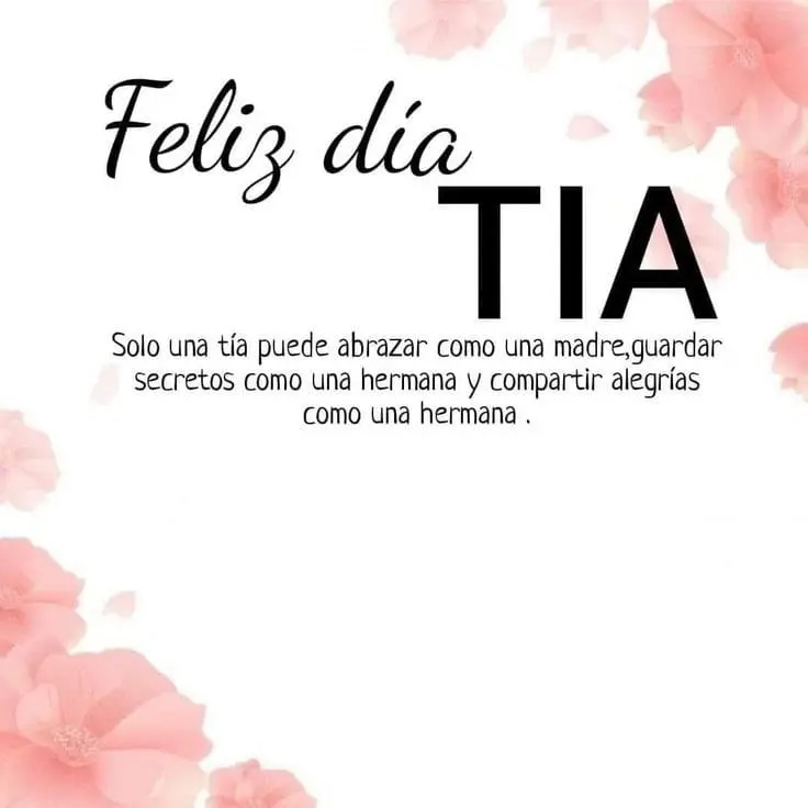 Feliz Día de las Madres a todas las tías. Foto: Pinterest Feliz Día de las Madres a todas las tías. Foto: Pinterest.
