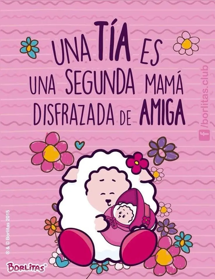 Feliz Día de las Madres a todas las tías. Foto: Pinterest Feliz Día de las Madres a todas las tías. Foto: Pinterest.