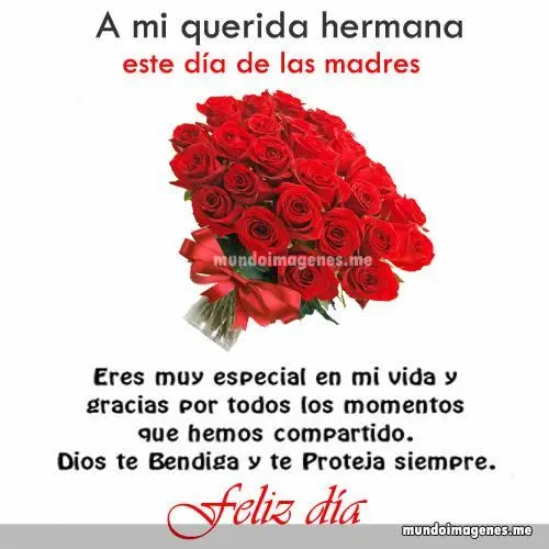Celebra a tu hermana en este días de las madres. Foto: Cortesía.