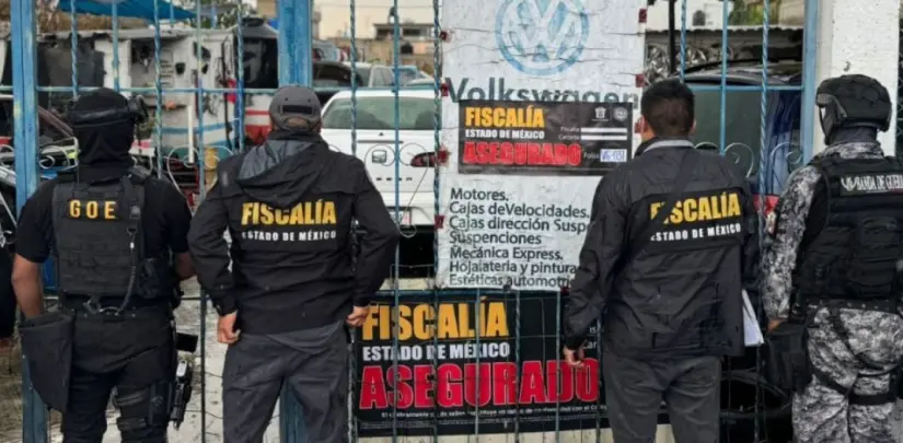 Cateos en CDMX y Edomex. Foto: Fiscalía General de Justicia