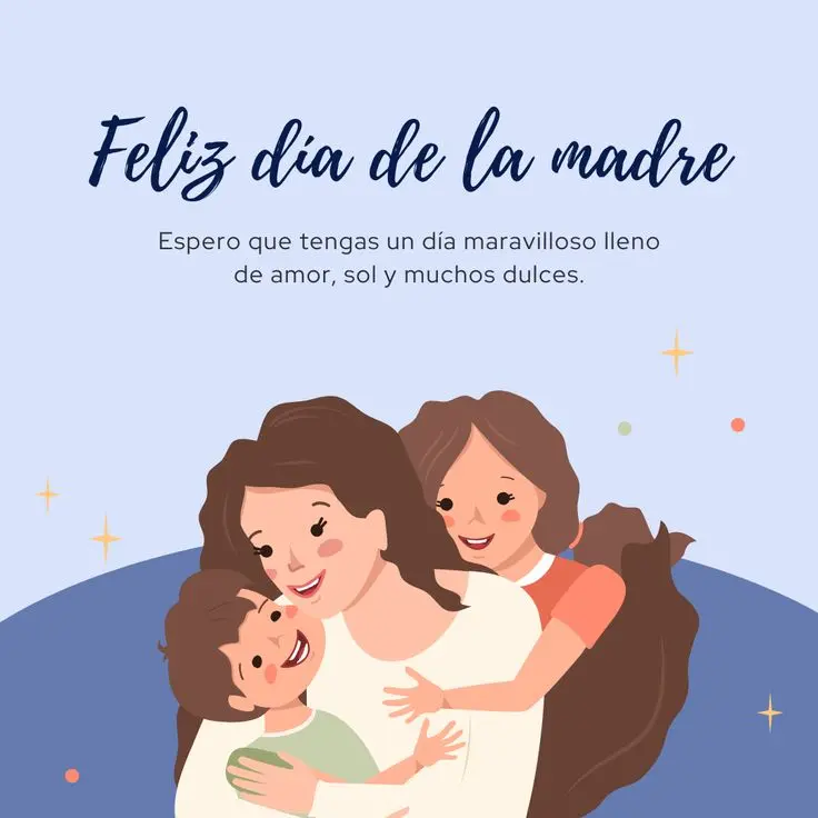 Desea un Feliz Dia de las Madres a tu querida esposa. Foto: Pinterest.