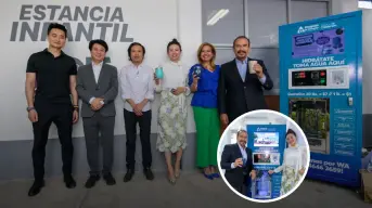 Empresa China instaló máquinas que venderán agua potable en Atizapán