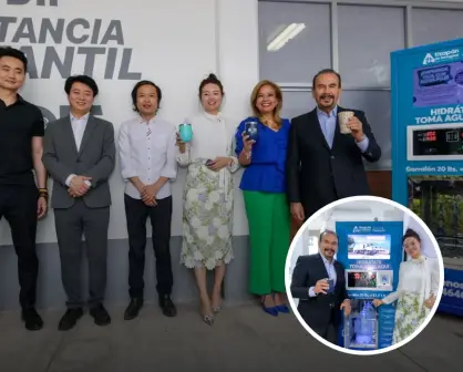 Empresa China instaló máquinas que venderán agua potable en Atizapán